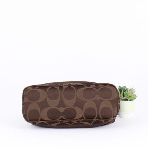 Coach Y2K Signature Stripe Brown Hobo Bag - Picture 7 of 9